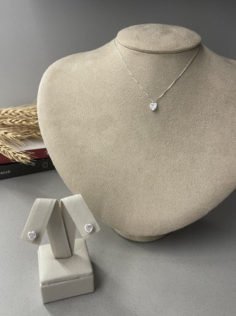 Conjunto Coração zircônia