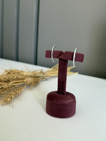 Brinco Ear Hook cravejado