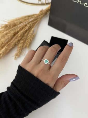 Anel coração do oceano