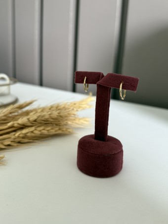 Argola clássica lisa