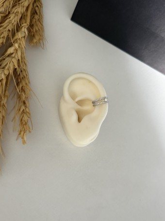 Piercing Fake duplo cravejado
