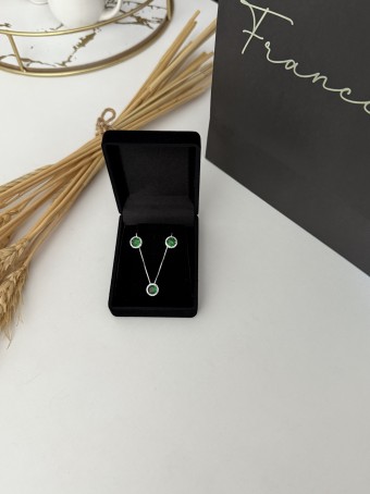 Conjunto Redondo Cravejado