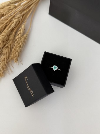 Anel coração do oceano