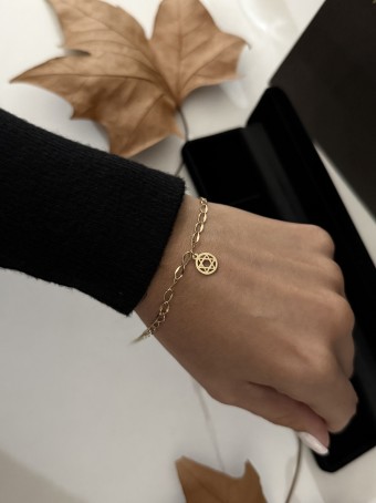 Pulseira Estrela de Davi