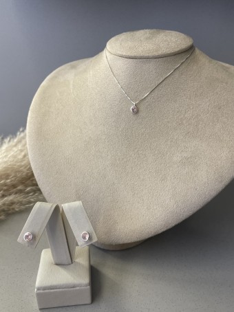 Conjunto Redondo rose