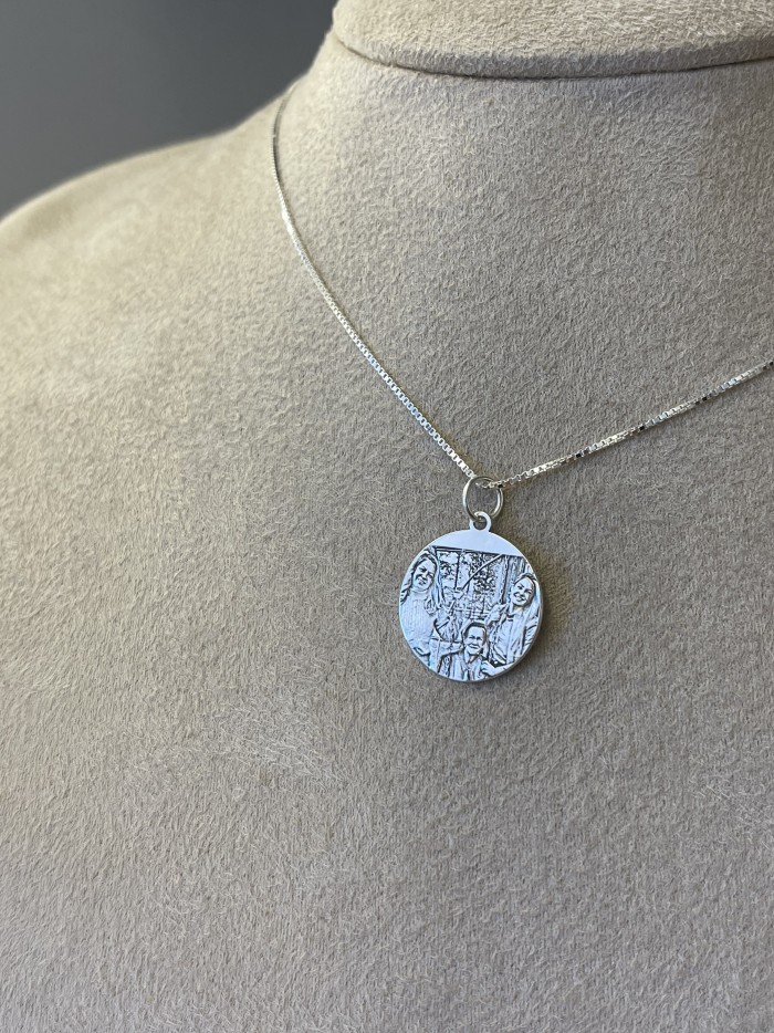 Pingente Fotogravação